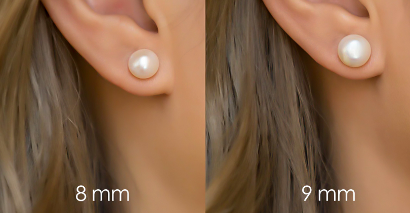 8-9mm Pearl Earrings